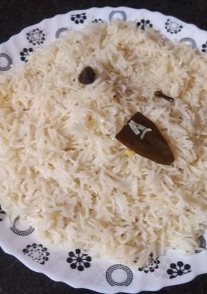 A picture of Jeera rice.
