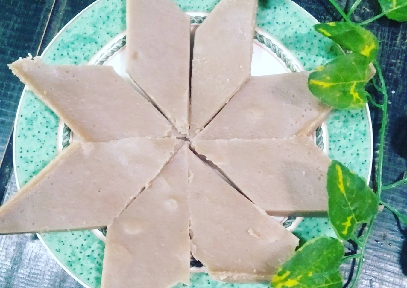 Nagasari susu coklat