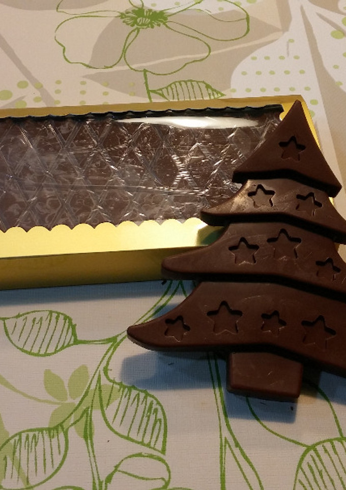 Una foto de Turrón de chocolate con arroz inflado