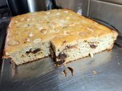 Una foto de torta de uvas maicena