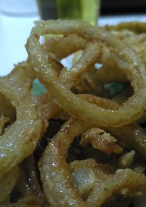 Foto resep Crispy Onion Ring (tanpa telur dan tepung roti/panir)