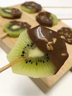 Una foto de Piruletas saludables