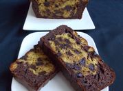 Une photo de cake noisettes chocolat