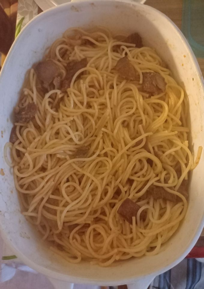 Sonkás tészta recept fotója