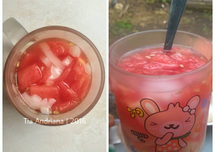 Resep Es Semangka Oleh Tia Andriana Cookpad