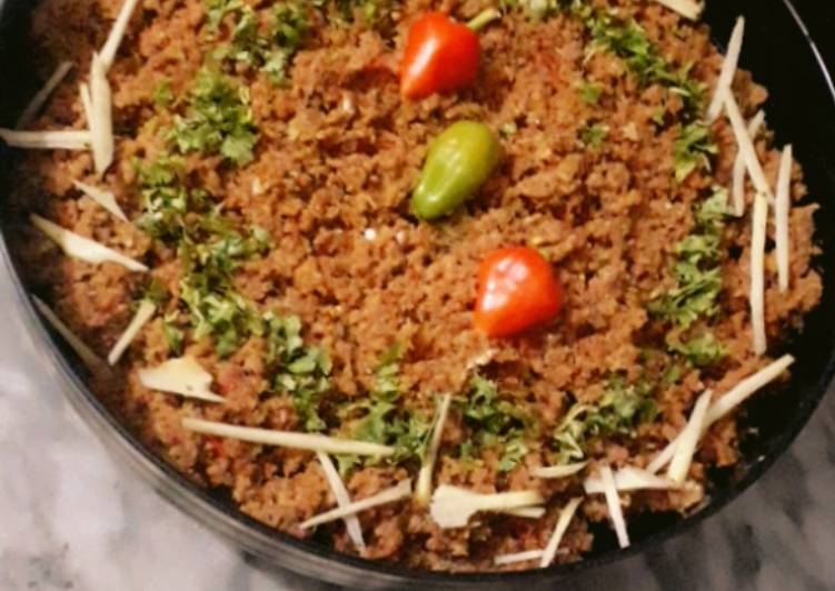 Beef smokey keema🌶