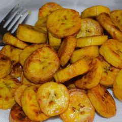 Fried plantain A picture of Fried plantain.