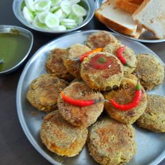 A picture of Mix Veggies Cutlets / Tikki.