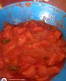 Salchichas entomatadas a la mexicana 🇲🇽🇲🇽