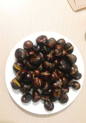 Hình của món Hạt rẻ rang bơ.