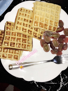 A picture of Waffles.