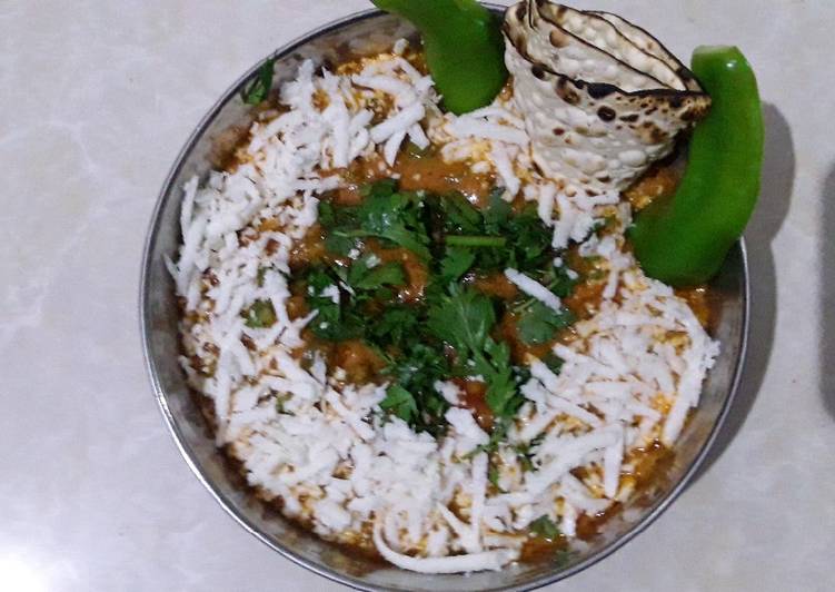 Recipe of Simple Matar paneer