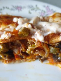 Una foto de Frixuelos salados rellenos de vegetales