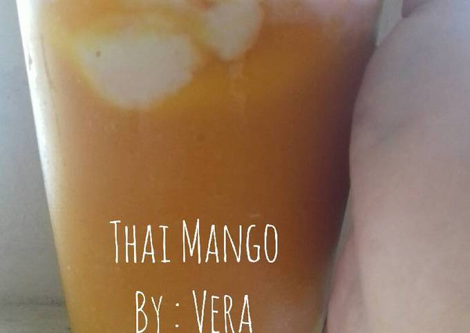 Resep Thai Mango Jus Mangga Kekinian Oleh Vera Ardianty Cookpad 9746