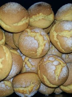 Una foto de Tortitas de naranja