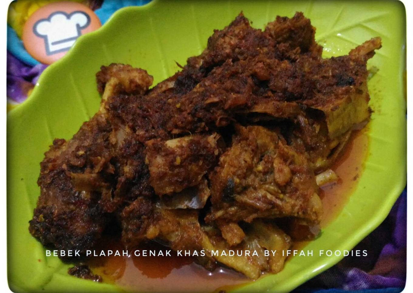 Bebek plapah genah khas madura