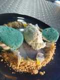 Macarrones de chicle relleno de crema de rancho
