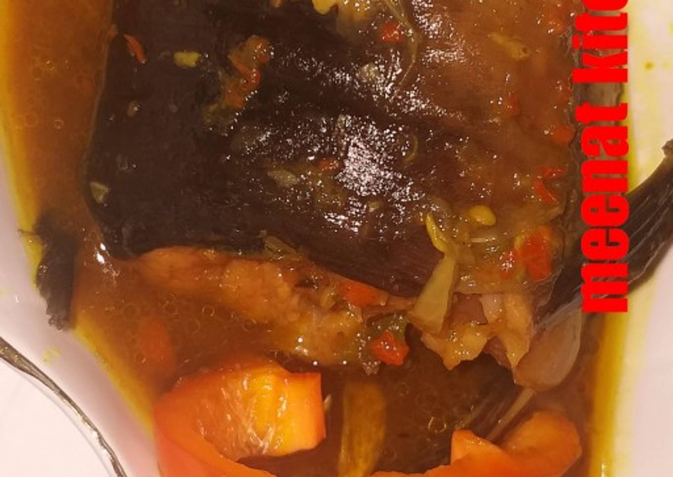 Cat fish soup