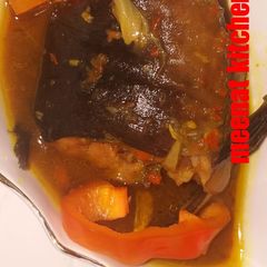 Cat fish soup A picture of Cat fish soup.