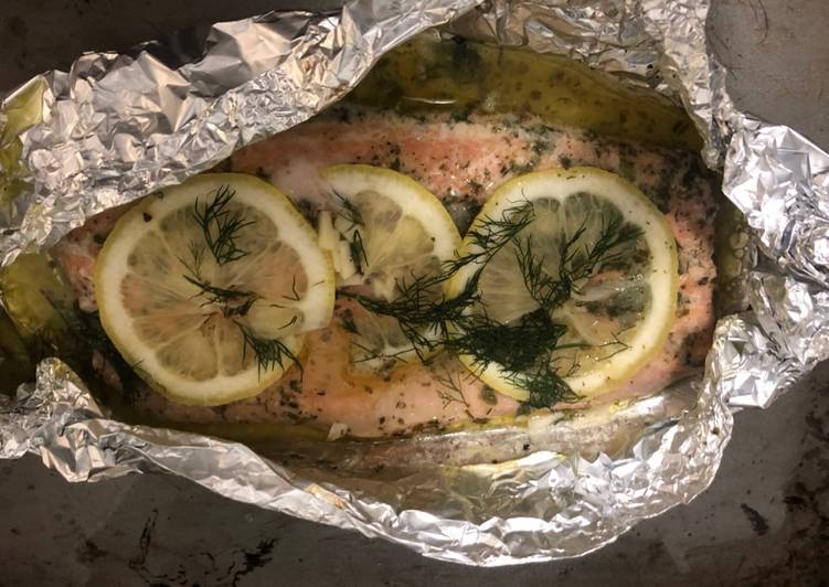 Lemon and Garlic Butter Rainbow Trout