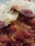 Bocconcini de muzzarella y jamón. Pasta rellena