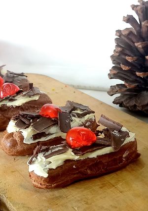 Foto resep Blackforest Eclair
