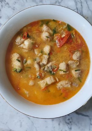 Foto resep Dori Kuah Santan Pedas
