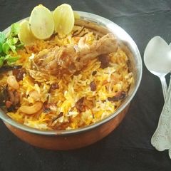 A picture of Malabar Chicken Biryani.