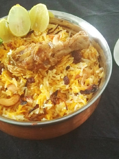 A picture of Malabar Chicken Biryani.