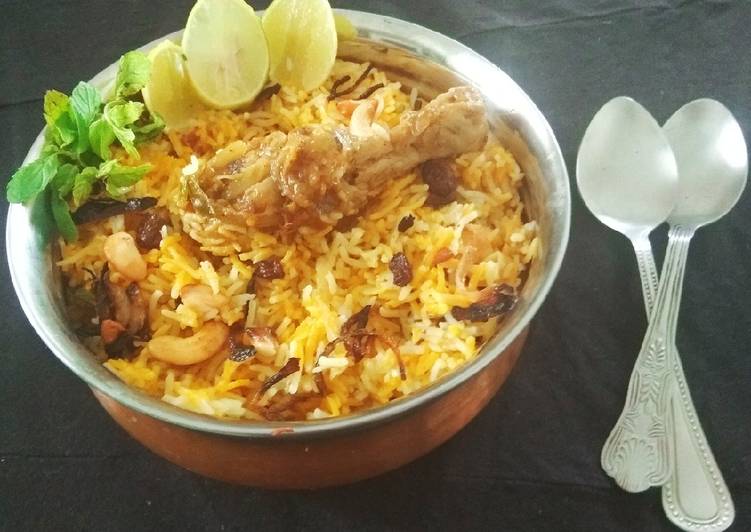 Steps to Make Any-night-of-the-week Malabar Chicken Biryani
