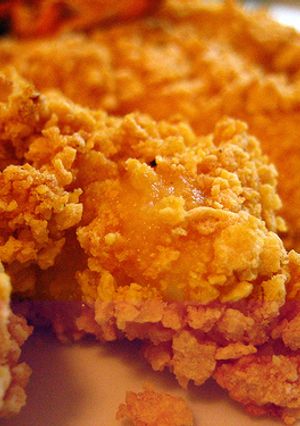 A picture of Crunchy Chicken Snacks.