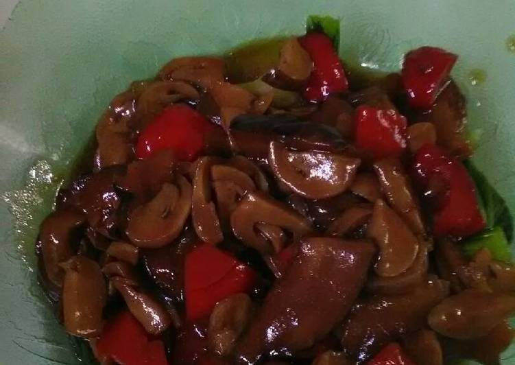 Resep Pakcoy saus jamur teriyaki yang Sempurna