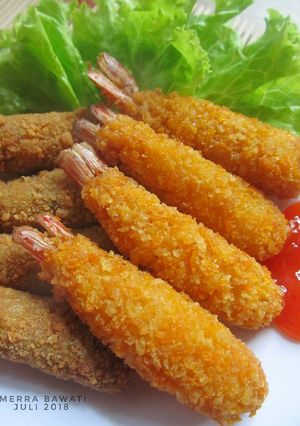 Foto resep Udang Goreng Tepung Roti/ Ebi Furai
