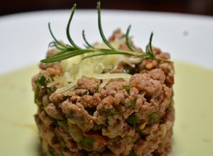 Una foto de Tasajo napoleón (sofisticación de una comida casera)
