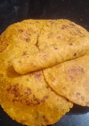 ફરાળી આલુ પરોઠા (Farali Aloo Paratha Recipe In Gujarati) રેસીપી મુખ્ય ફોટો