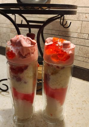 A picture of Layered Falooda Ice-Cream.
