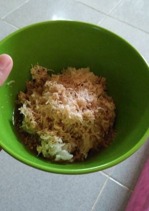 Foto resep Ketan kelapa siram gula merah
