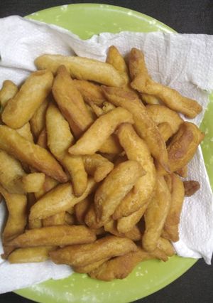 A picture of Chin chin.