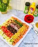 Tropical beef salad