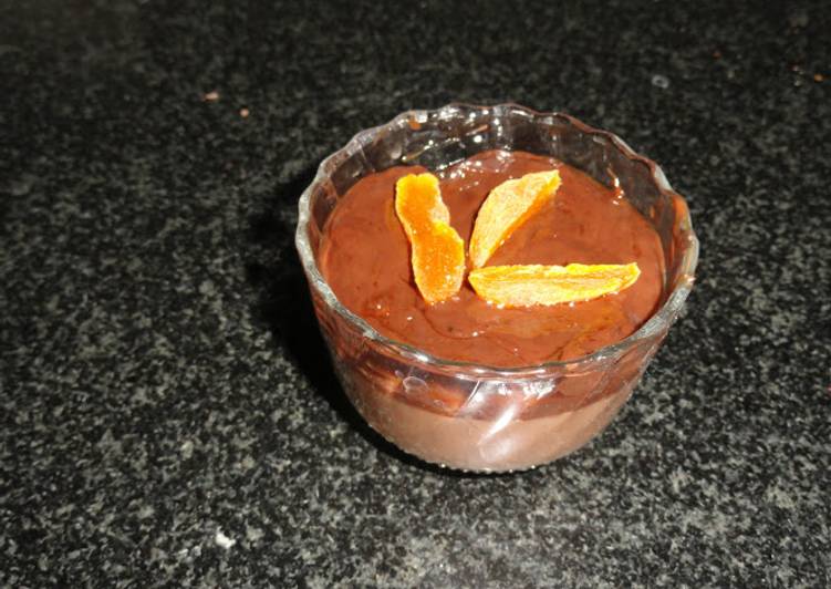 Eggless Chocolate Pudding