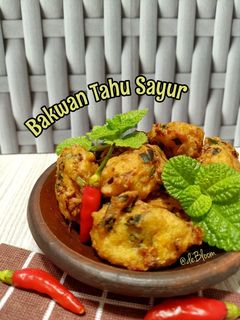 Foto resep 996. Bakwan Tahu Sayur, Wenak 😋👍