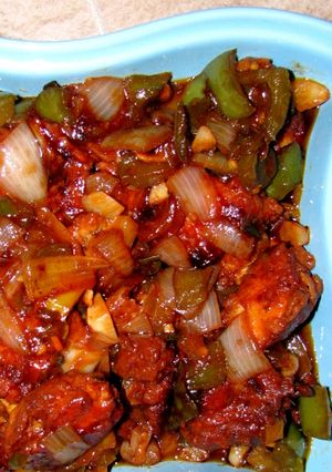 চিলি চিকেন (Chilli chicken recipe in bengali) রেসিপির প্রধান ছবি