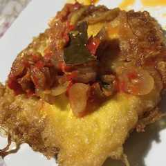 A picture of Telur Ceplok Balado.