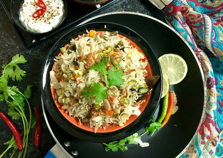 Step-by-Step Guide to Prepare Any-night-of-the-week Veg. Pulao