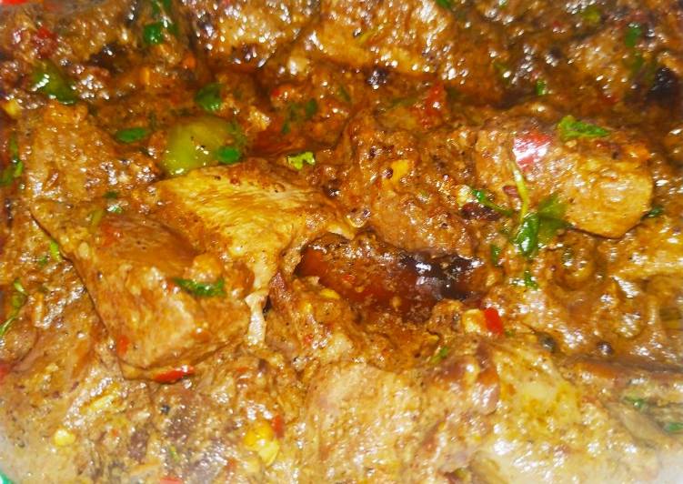 Recipe of Any-night-of-the-week Mutton kaleji