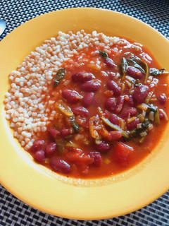 Babos- spenótos ragu recept fotója