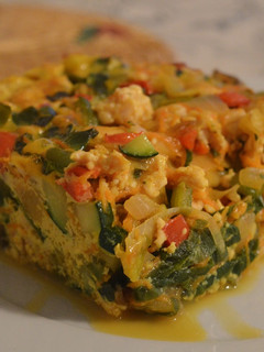 Una foto de Pastel de pavo y verduras