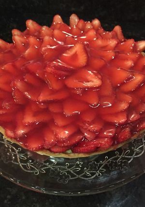 Una foto de Tarta de frutillas