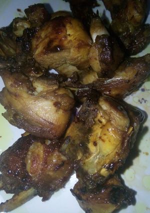 Foto resep Ayam goreng bumbu kecap