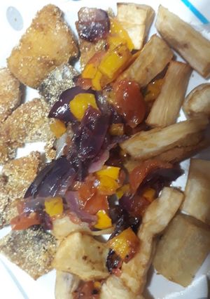 Una foto de Jalea de pescado! A mi manera! #micocina